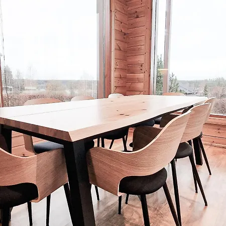 Βίλα Lumikki - 8 Henkiloelle, Luoteis-himos Ski-in/out, 121m² Jämsä