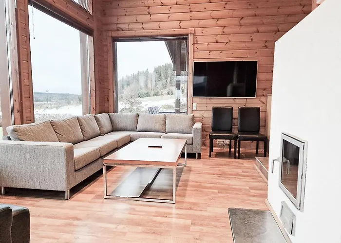 Lumikki - 8 Henkiloelle, Luoteis-himos Ski-in/out, 121m² Villa *